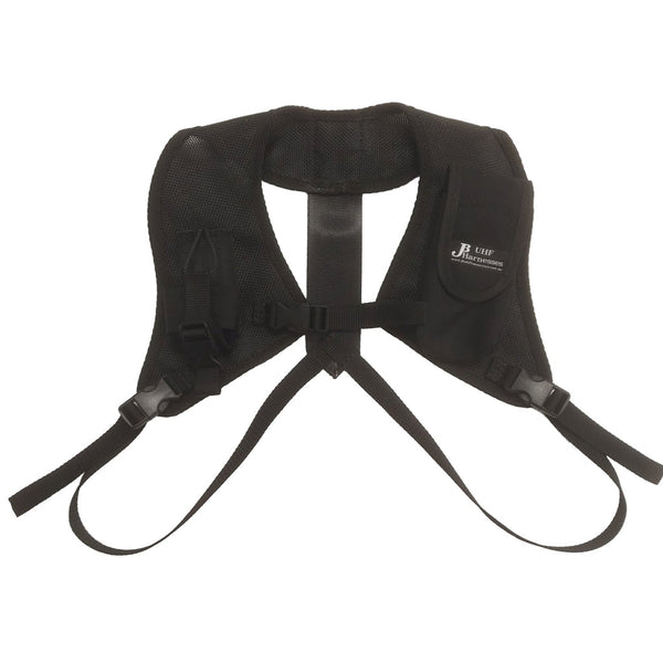 UHF Harness Double Shoulder Black RB Communications